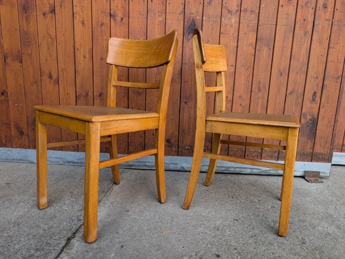 50er vintage esszimmer stuhl - 50er,