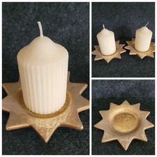 2 Kerzenhalter  Untersetzer