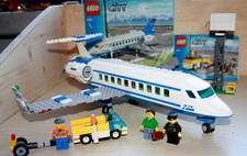 LEGO City ® 3181 mit 2 x Bauanleitung Passagierflugzeug