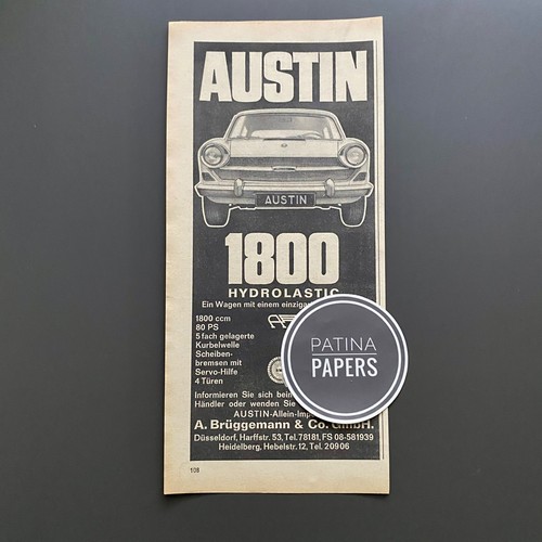 1964 austin 1800 hydrolastic - 1964,