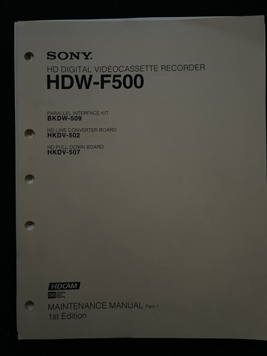 Sony hdw f500 digital - hdw-f500,