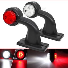 2 Begrenzungsleuchte weiß Rot