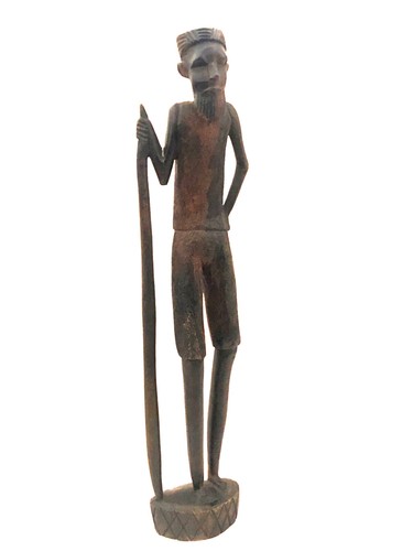 Afrikanische holzfigur - afrikanische,