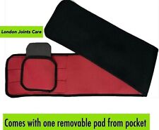 Schwarz Nabelhernie Stützgürtel Bauchmappe Nabel Fachwerk Neopren NHS