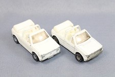 Siku 2x 1039 VW (Volkswagen) Golf Cabriolet weiß Siku Super-Serie #E