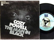 Cozy Powell -The Man In Black / After Dark  D-1974  RAK 1C 006-95 491