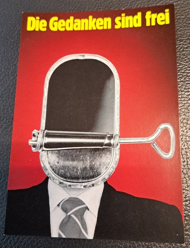 Postkarte politische satire - postkarte,