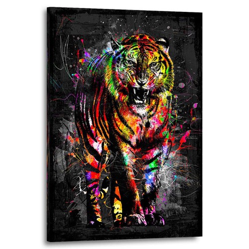 Tiger leinwand bild kunstdruck - leinwand,
