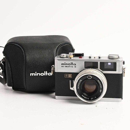 Minolta matic analog - e,
