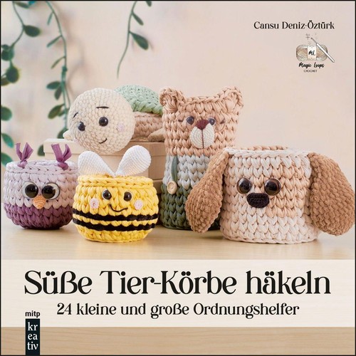 Amigurumi süße tier körbe - amigurumi:,
