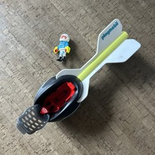 Playmobil 9374 Wind Flyer Wurfpfeil pfeifende Rakete mit Figur Pilot vollständig