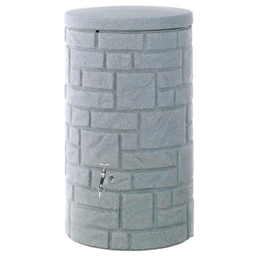 Regentonne grau wassertonne - regentonne,
