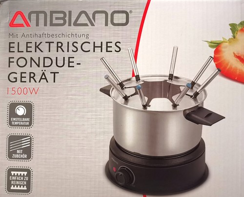 Ambiano elektrisches fondue - ambiano,