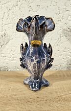 Vase Blau Metallic Glänzend