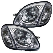 Scheinwerfer Set Klarglas für Mercedes SLK R170 Bj. 1996-2004 Chrom