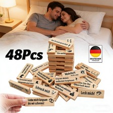 Stapelspiel aus Holzblöcken