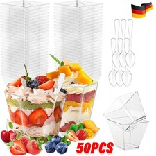 50 PCS Desserttasse mit