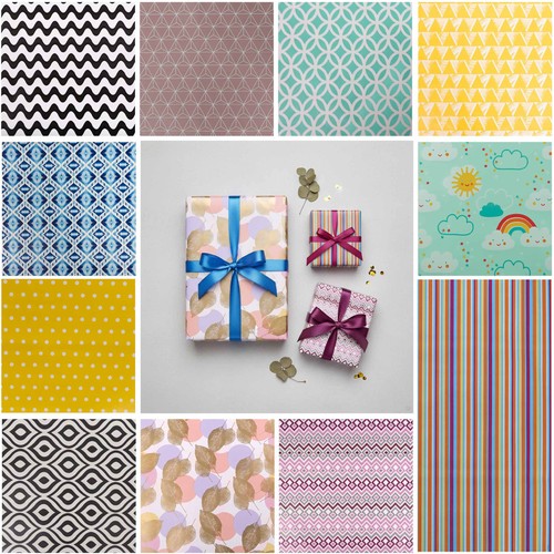 Rolle geschenkpapier - 1,
