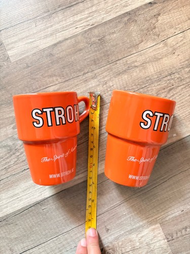 Stroh rum tasse orange - x,