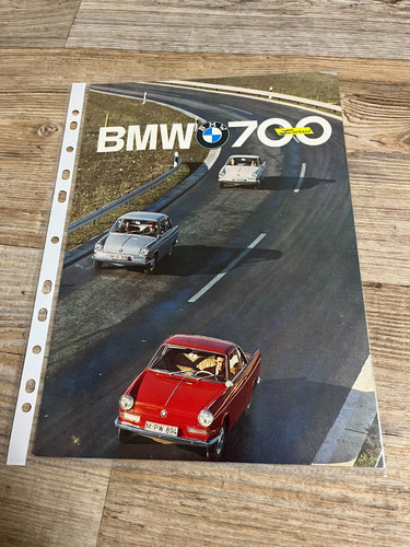 Prospekt bmw 700 rot bayrische - 700,