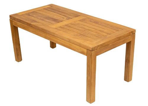 Teak beistelltisch 90x50cm - teak,