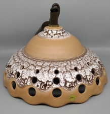 Vintage Keramikschirm für Hängelampe Serie "PAN" von Goebel Ø 36.5cm H17.5cm top