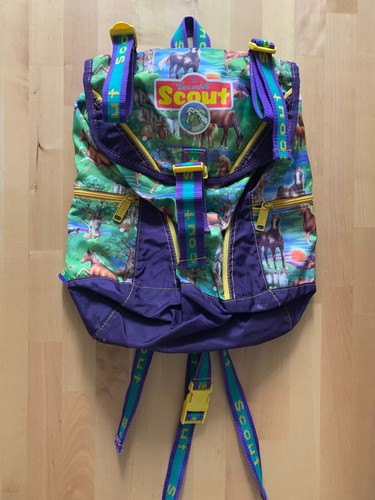 Scout rucksack mit pferdemotiv - scout,