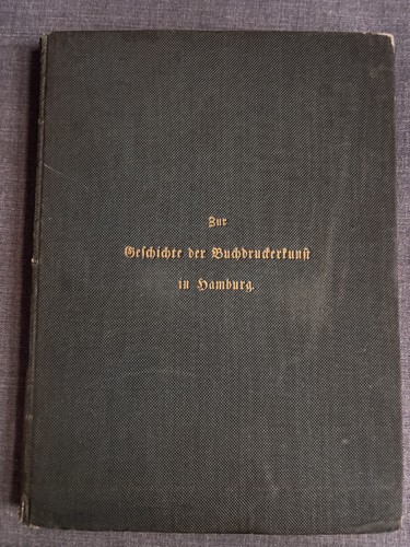 Lappenberg buchdruckerkunst - lappenberg,