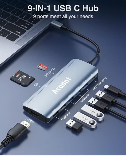 Usb hub 1 adapter - hub,