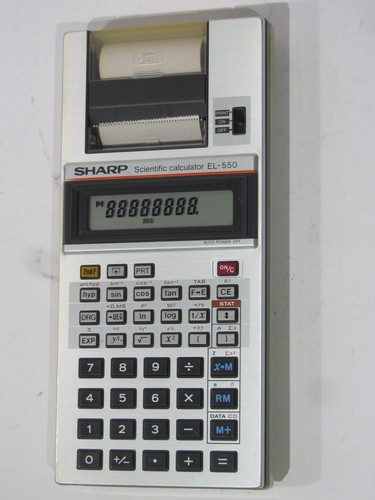 Sharp 550 lcd pocket - 550,
