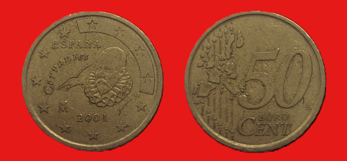 Spanien 50 eurocent - -,
