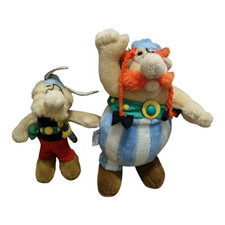 Plüschtier Asterix + Obelix Film Zöpfe 30 cm Sammler Stofftier Vintage TV Serie