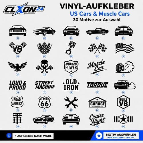 Cars muscle - muscle,