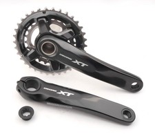 Shimano Deore XT FC-M8000-2 Kurbelgarnitur 2x11-fach schwarz - NEU