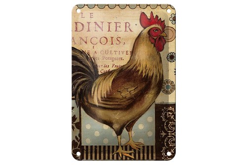 Blechschild spruch 12x18cm - spruch,