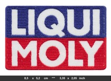 LIQUI MOLY Aufnäher Patch Aufbügler Auto Motorrad Motoröl Motorsport Rennsport