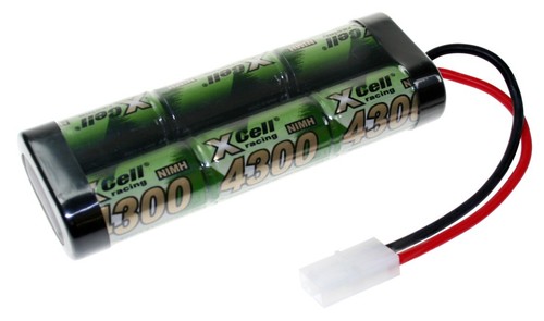 Xcell pack 4300mah - 7,2v,