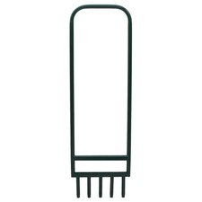  Rasenlüfter 5 Hohlzinken Rasen Aerator Vertikutierer Aerifizierer Grün vidaXL