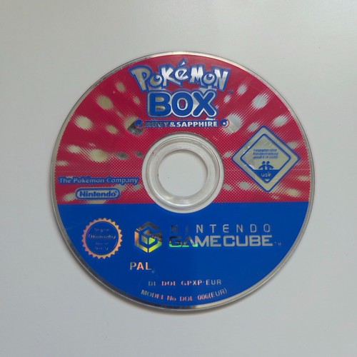 Pokemon box rubin und - und, saphir