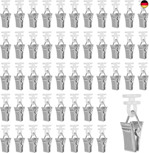 Stück vorhangklammern mit - 50,
