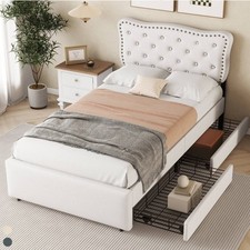 Bettgestell mit Lattenrost & 2