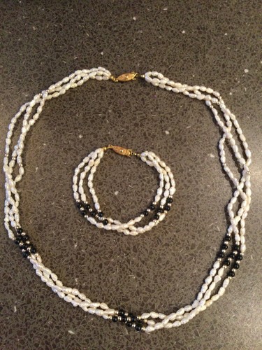 Kette collier perlenkette plus - kette,