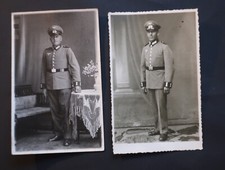 2x Foto Wehrmacht Portrait in