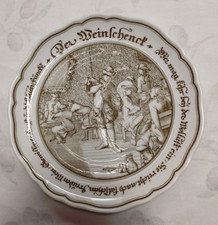 Hutschenreuter Sammel-Wandteller "Der Weinschenck" Exklusiv für Pieroth
