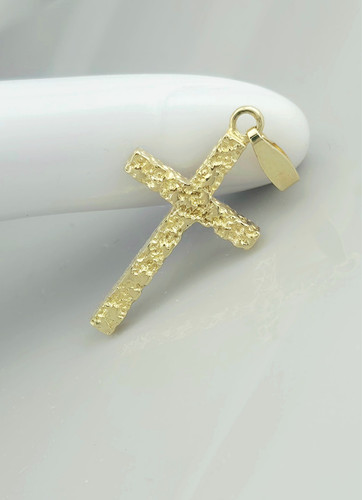 Anhänger kreuz gold 585 14k - gold,