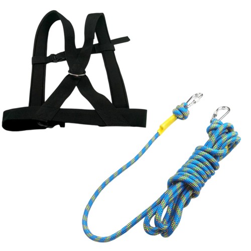 Schlitten zugseil mit gurt - schlitten-zugseil,