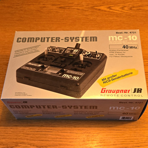 Graupner 10 sender - graupner/jr, mc-10
