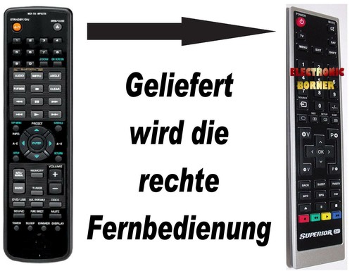 Ersatz fernbedienung für - ersatz,