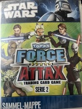 Star Wars The Clone War’s Force Attax Serie 2 3/4 Voll Gebraucht