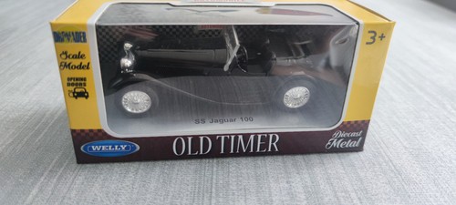 Welly old timer jaguar - timer*,